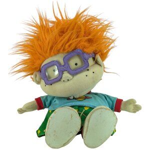 Rugrats Chuckie Plush Toy Doll Backpack 1998 Viacom Nickelodeon *Straps cut